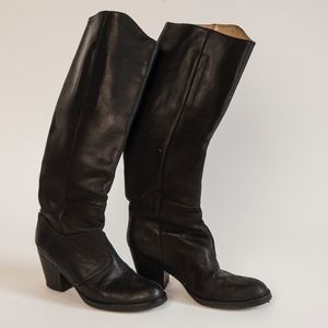 Acne Knee High Leather Boots